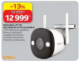 Auchan IMOU Bullet 2E Kültéri Wi-Fi Fix Kamera ajánlat
