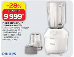 Auchan PHILIPS HR2041/17 TURMIX & APRÍTÓ ajánlat
