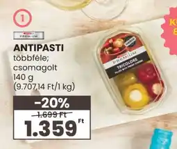 Spar Antipasti ajánlat