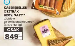 Spar Käserebellen Osztrák Hegyi Sajt ajánlat