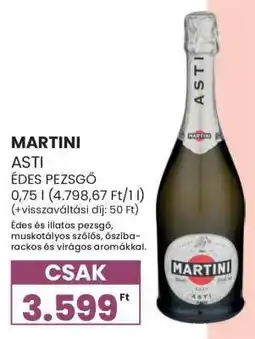 Spar MARTINI ASTI ÉDES PEZSGŐ ajánlat