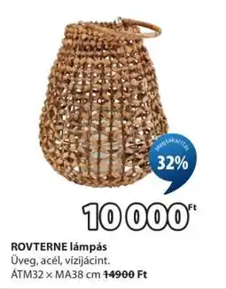JYSK ROVTERNE lámpás ajánlat