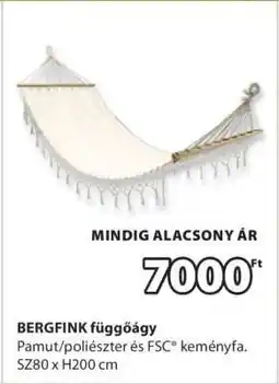 JYSK BERGFINK függőágy ajánlat