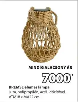 JYSK BREMSE elemes lámpa ajánlat