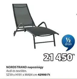 JYSK NORDSTRAND napozóágy ajánlat
