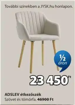 JYSK ADSLEV étkezőszék ajánlat