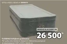 JYSK FLODENGE felfújható gumimatrac ajánlat