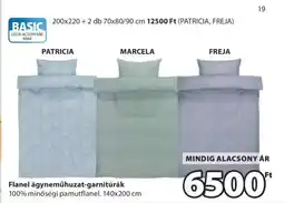 JYSK FLANEL ÁGYNEMŰHUZAT-GARNITÚRÁK ajánlat