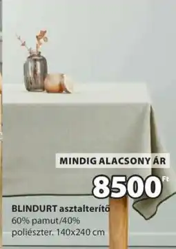 JYSK BLINDURT asztalterítő ajánlat