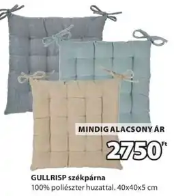 JYSK GULLRISP székpárna ajánlat