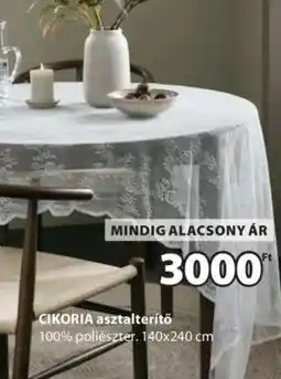 JYSK CIKORIA asztalterítő ajánlat