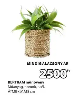 JYSK BERTRAM műnövény ajánlat