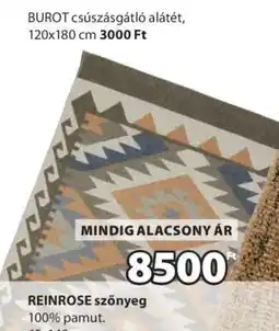 JYSK REINROSE szőnyeg ajánlat