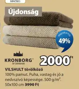 JYSK VILSHULT törölköző ajánlat
