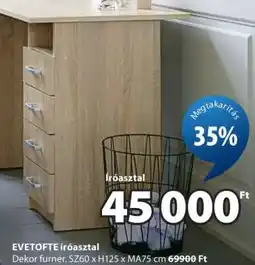 JYSK EVETOFTE íróasztal ajánlat
