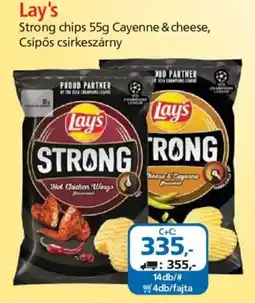 ÁRKLUB Lay's Strong chips ajánlat