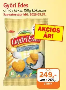 ÁRKLUB Győri Édes omlós keksz ajánlat