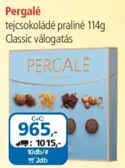 ÁRKLUB Pergalé tejcsokoládé praliné ajánlat