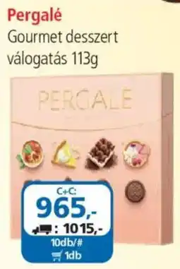 ÁRKLUB Pergalé Gourmet desszert válogatás ajánlat