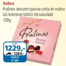 ÁRKLUB Vobro Pralines desszert ajánlat