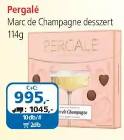 ÁRKLUB Pergalé Marc de Champagne desszert ajánlat