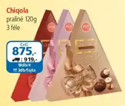 ÁRKLUB Chiqola praliné ajánlat