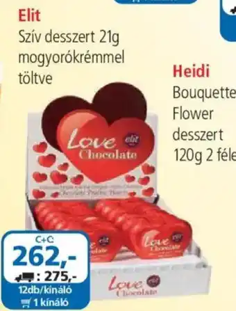 ÁRKLUB Elit Szív desszert ajánlat