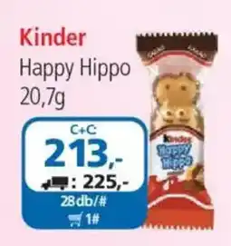 ÁRKLUB Kinder Happy Hippo ajánlat