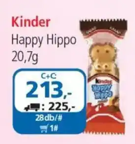 ÁRKLUB Kinder Happy Hippo ajánlat