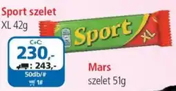 ÁRKLUB Sport szelet ajánlat