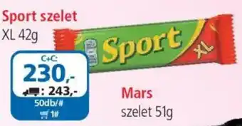 ÁRKLUB Sport szelet ajánlat