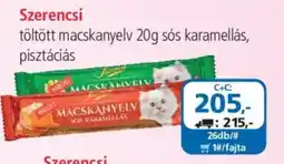 ÁRKLUB Szerencsi töltött macskanyelv ajánlat