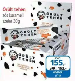 ÁRKLUB Őrült Tehén sós karamell szelet ajánlat