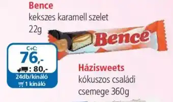 ÁRKLUB Bence kekszes karamell szelet ajánlat