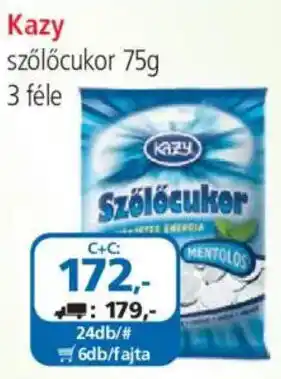 ÁRKLUB Kazy szőlőcukor ajánlat