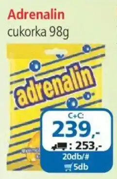 ÁRKLUB Adrenalin cukorka ajánlat