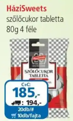 ÁRKLUB Szőlőcukor tabletta ajánlat