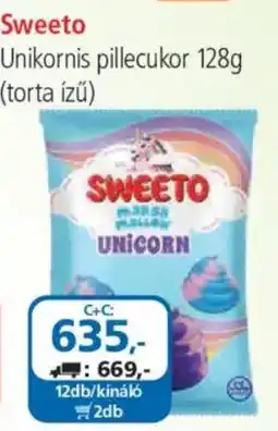 ÁRKLUB Sweeto Unikornis pillecukor ajánlat