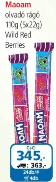 ÁRKLUB Maoam olvadó rágó ajánlat