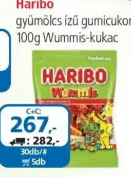 ÁRKLUB Haribo Wummis-kukac gumicukor ajánlat