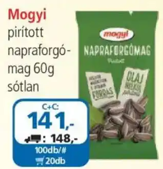 ÁRKLUB Mogyi pirított napraforgómag ajánlat