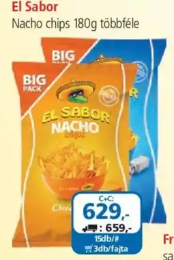 ÁRKLUB El Sabor Nacho chips ajánlat