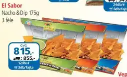 ÁRKLUB El Sabor Nacho & Dip ajánlat