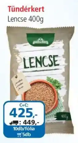 ÁRKLUB Tündérkert Lencse ajánlat