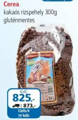 ÁRKLUB Cerea kakaós rizspehely ajánlat