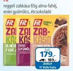 ÁRKLUB Fit reggeli zabkása ajánlat