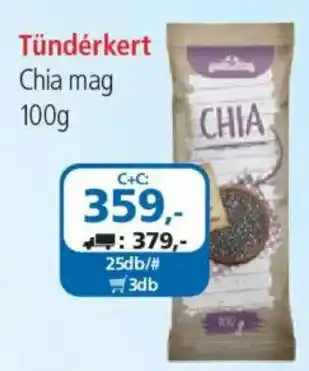 ÁRKLUB Tündérkert chia mag ajánlat