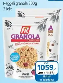 ÁRKLUB Fit reggeli granola ajánlat