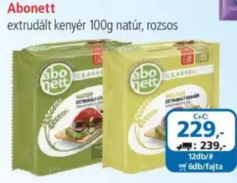 ÁRKLUB Abonett extrudált kenyér ajánlat