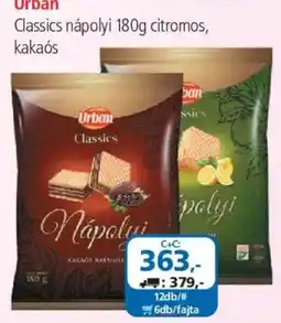 ÁRKLUB Urban Classics nápolyi ajánlat